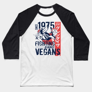 046 Grendizer Vegan Baseball T-Shirt